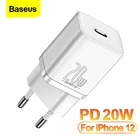Зарядное устройство Baseus PD 20 Вт с поддержкой быстрой зарядки QC3.0, USB Type-C
