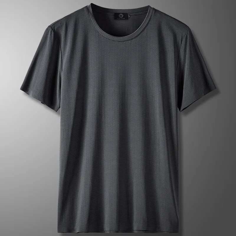 

Seamless short-sleeved t-shirt men's summer new solid color half-sleeved t-shirt men's breathable all-match casual t-shirt GDSB1