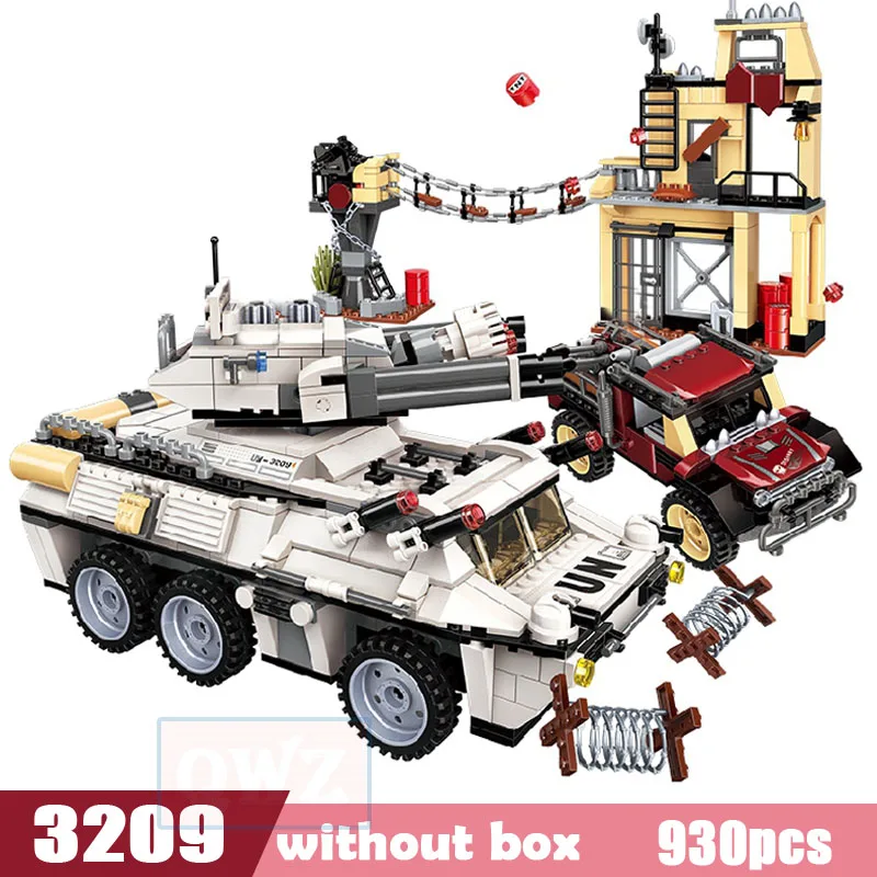 Военные Образовательные строительные блоки войны панцирный Танк Чинук