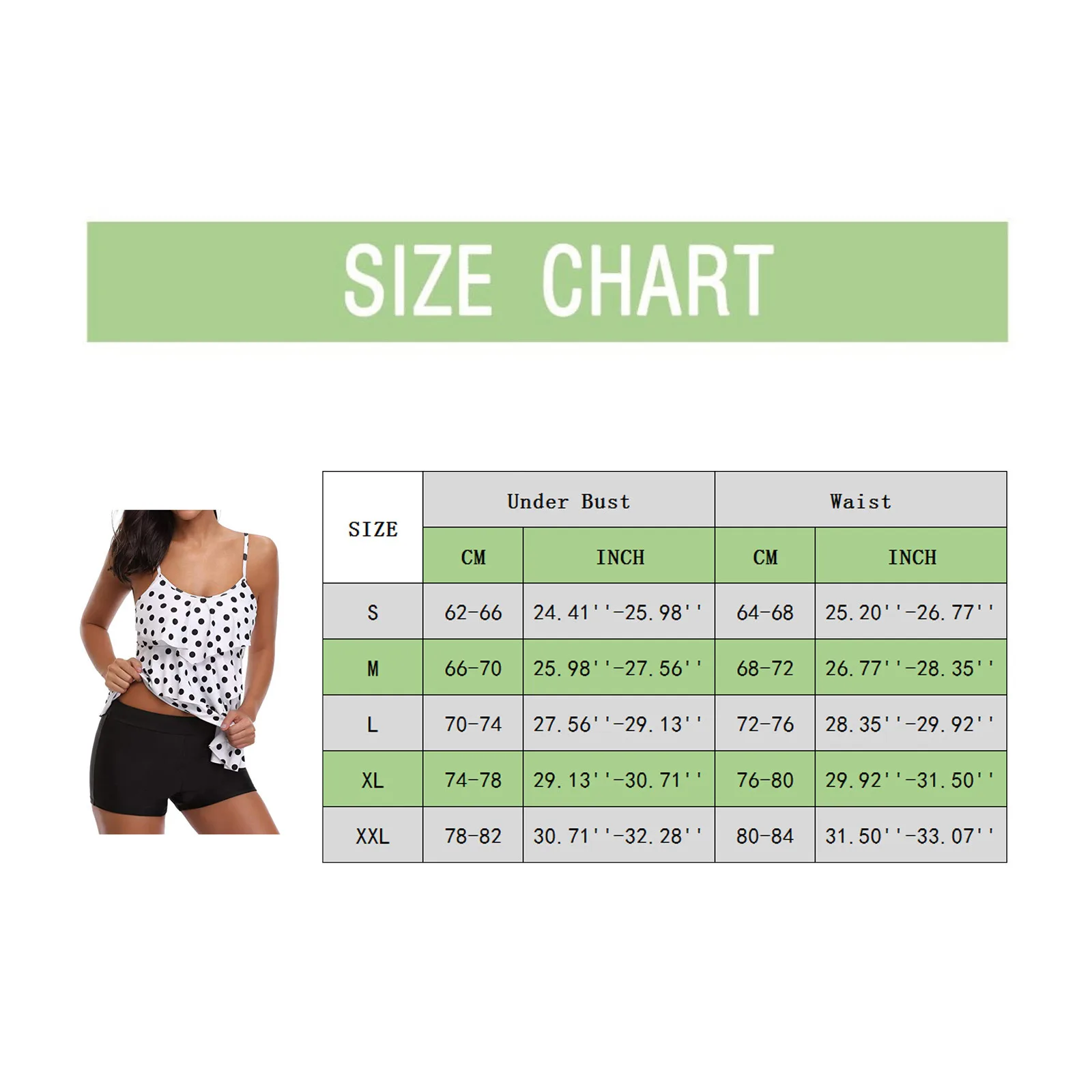 

Women's Swimming Suit Sexy Bikini Swimsuit 2021 Women 2 Piece Flounce Printed Top With Boyshorts Tankini Swimwear Bikini Set #XG
