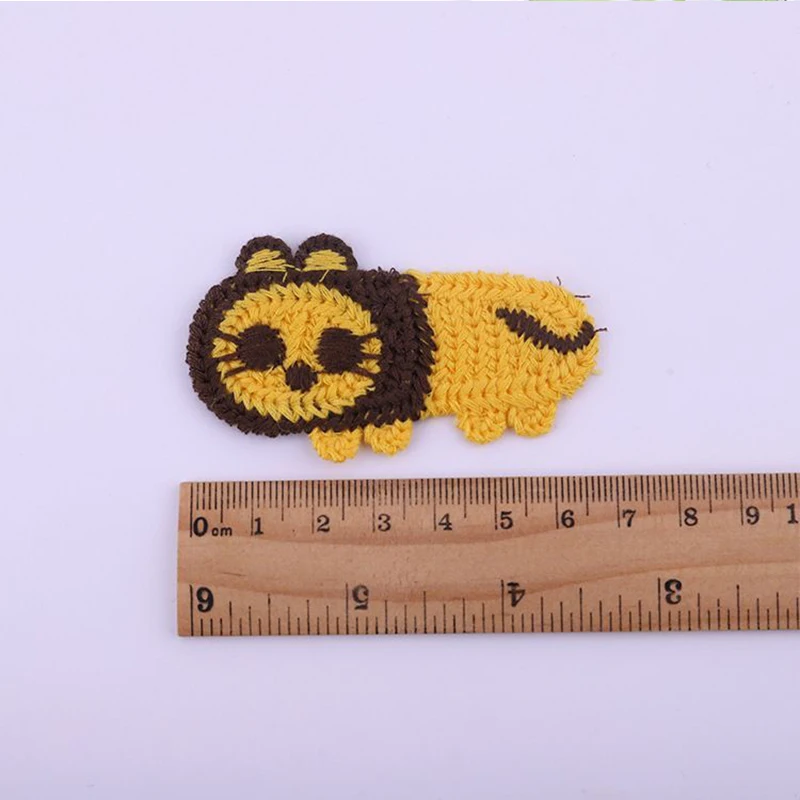 50 шт./лот Мультяшные вышитые нашивки наклейки на одежду сделай сам детская одежда