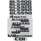 3D буквы для Mercedes Benz X166 GLS300 GLS320 GLS350 GLS400 GLS450 GLS500 GLS550 GLS600 CDI 4 символа Эмблемы Эмблема
