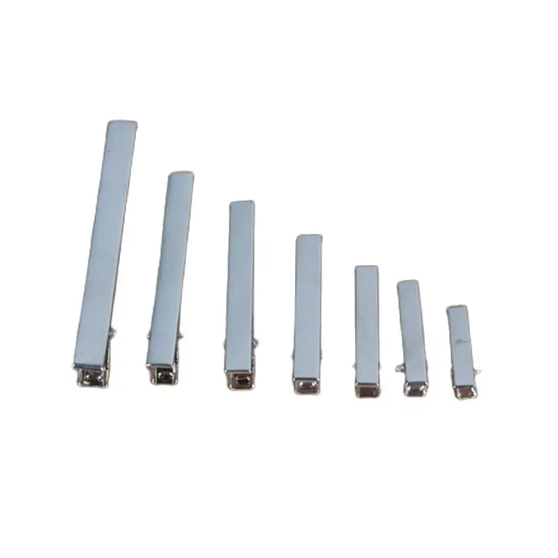 Металлическая Заколка-крокодил с одним зубцом заколка-крокодил для бантов