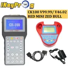 Диагностический инструмент V99.99, V46.02, CK-100, с Mini Zed Bull, OBD2, считыватель ошибок автомобиля, инструмент сканера кодов CK 100, CK100, программатор автомобильных ключей