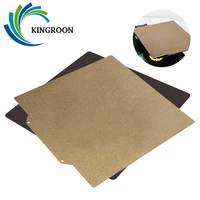 kingroon 3d printer heatbed hot bed pei sticker removal spring steel sheet pre applied pei flex magnetic base for kp3s ender 3