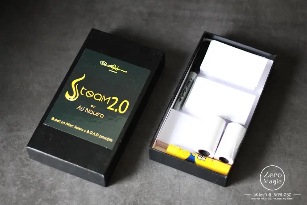 Steam 2.0 by Ali Nouira magic Magic props illusions Stage Mentalism Party Accessories Comedy tricks gimmick | Игрушки и хобби