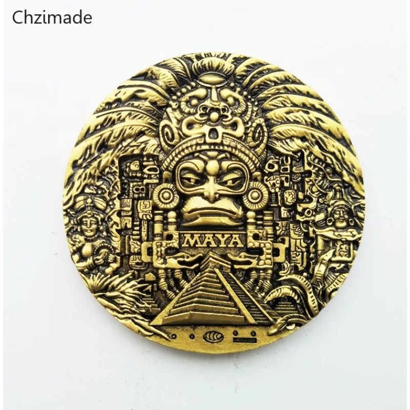 Chzimade мир путешествия Maya Civilization Таиланд Мемориал смолы магнит на холодильник стикер креативный магнит на холодильник украшение дома