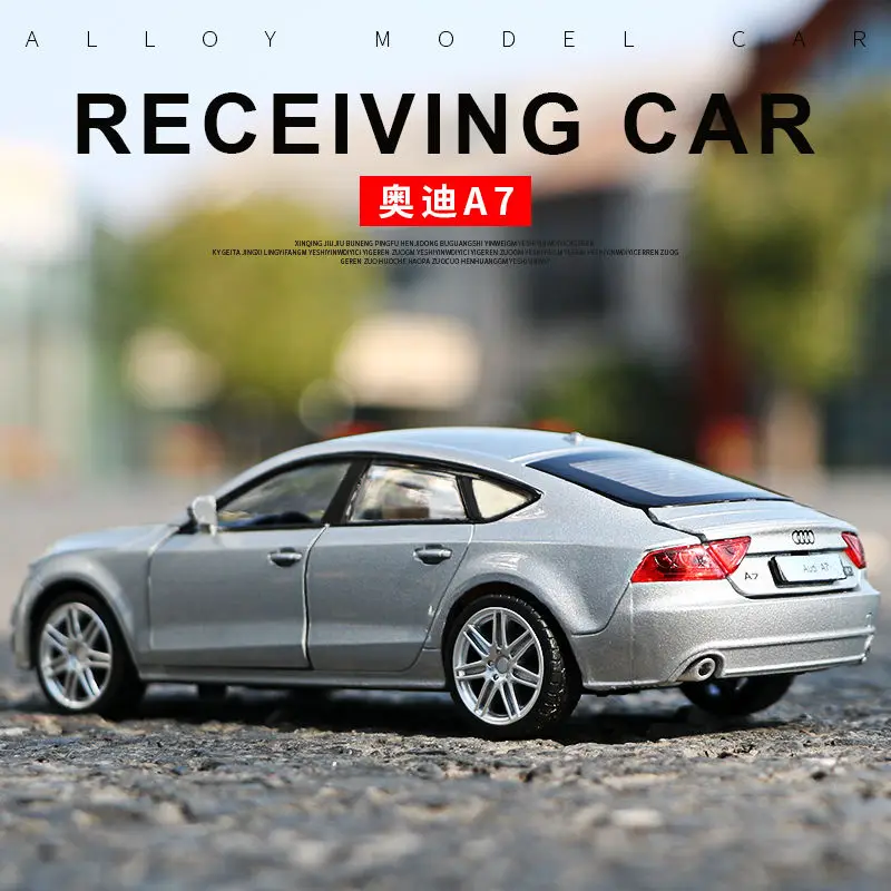 1:32 весы для Audi A7 Sportback роскошных лицензированных литья под давлением