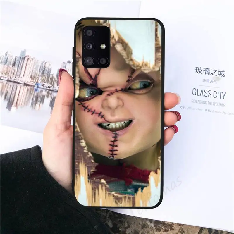 

HORROR CHURSE Phone Case black For Samsung galaxy S 21 20 10 8 A 51 71 50 21s 70 40 20 20e note 10 plus Ultra 5g fe