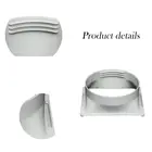 15 см квадратный портативный воздуховод для кондиционера, интерфейсная труба, соединитель для кондиционера, детали для кондиционера, простая установка