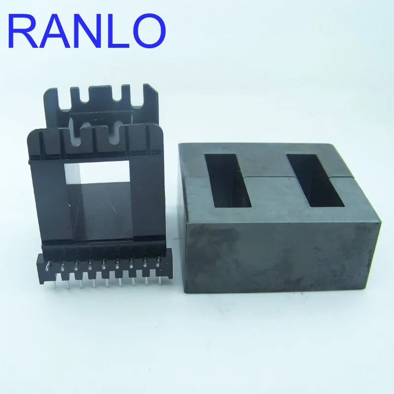 EE70B 4000W Большой силовой трансформатор шпульки рамка PC40 EE70/33/32 магнит ферритовый сердечник 18pin PTH, горизонтальный