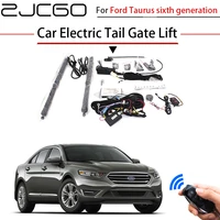 zjcgo car electric tail gate lift trunk rear door assist system for ford taurus sixth generation original car key remote control