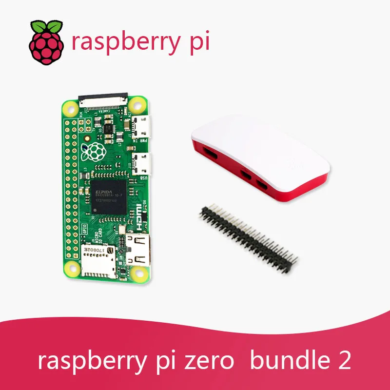 Одноъядерный процессор Raspberry Pi Zero DEV Kit 1 ГГц 512 МБ ОЗУ в комплект входит мини-Кабель