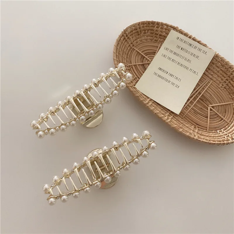 

1PC Barrettes Hair Clips Hair Claw For Women Rhinestone Hairpins Hair Crab Girls Make UP Washing Tool Accessories Decoration