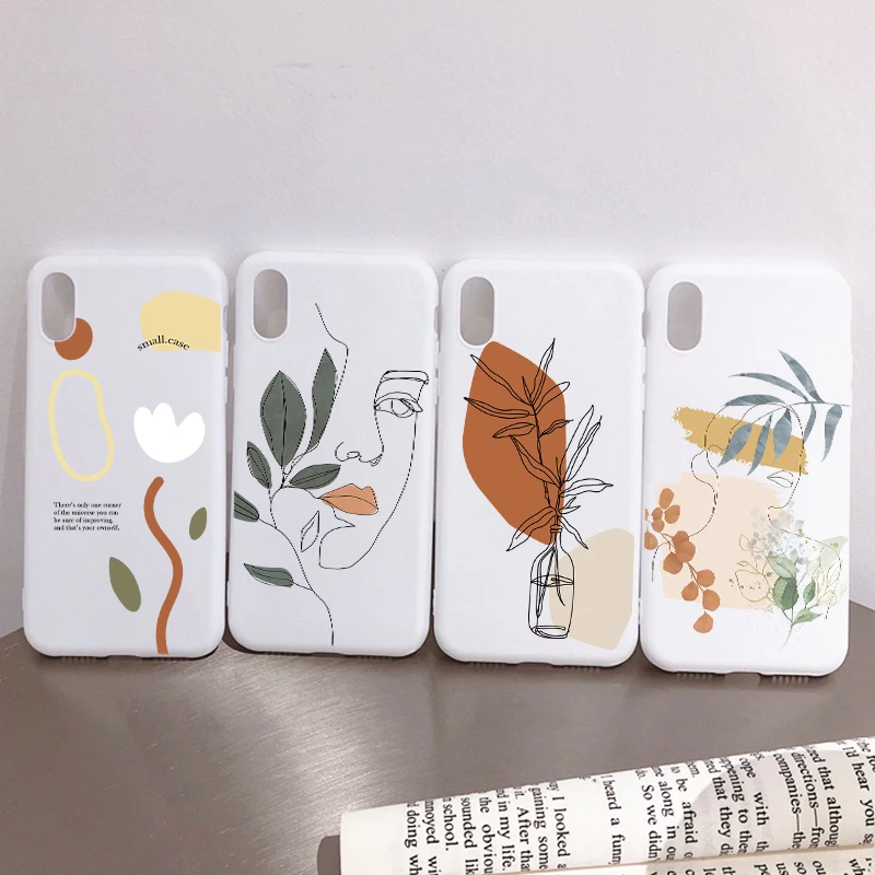 

Phone Case For Xiaomi Redmi 9C 9A Note 9 9S 8T 8 T 7 5 6 Poco X3 NFC F3 F1 Mi 10T Note 10 Lite Pro Max SE Funny Art Lines Cover
