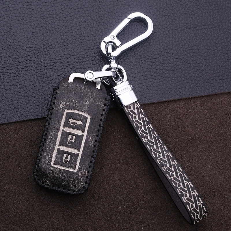 

Car Accessories 3Button Smart Key Case Cover For Mitsubishi Outlander Lancer Pajero Sport ASX Car Styling