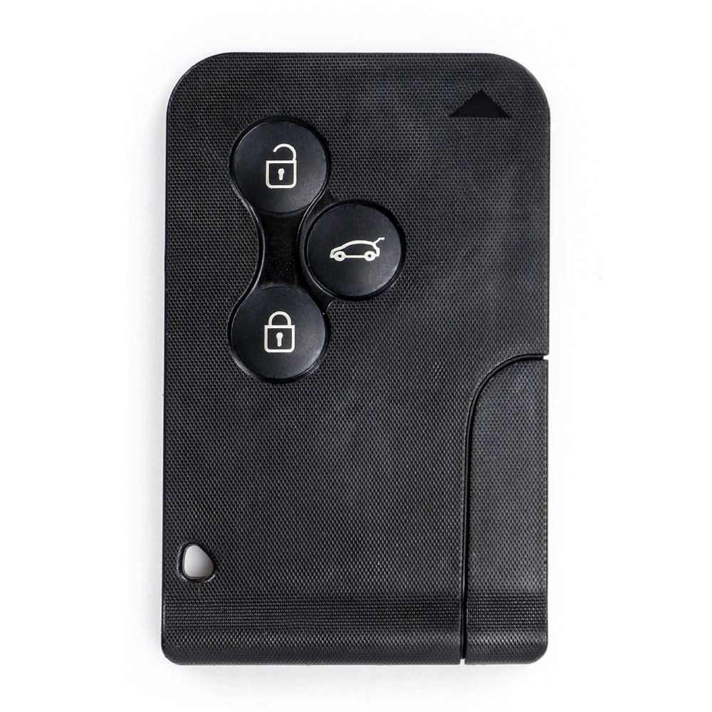 Смарт ключ ID46 с 3 кнопками 433 МГц чип PCF7947 экстренной вставкой для Renault Megane Scenic 2003 2008