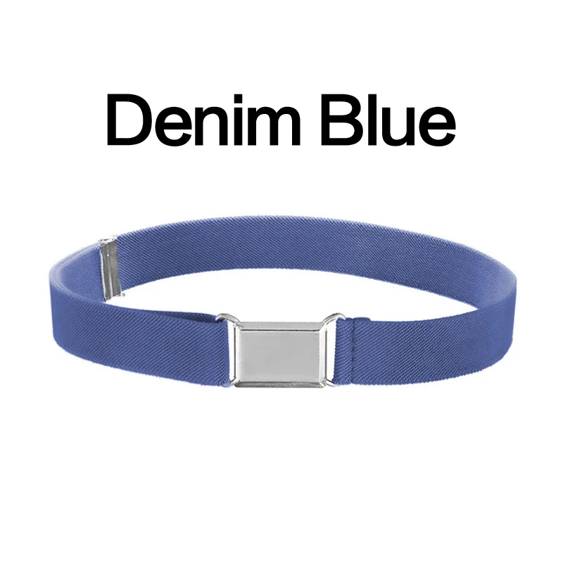 Ремень эластичный для мальчиков и девочек регулируемый пояс из парусины с