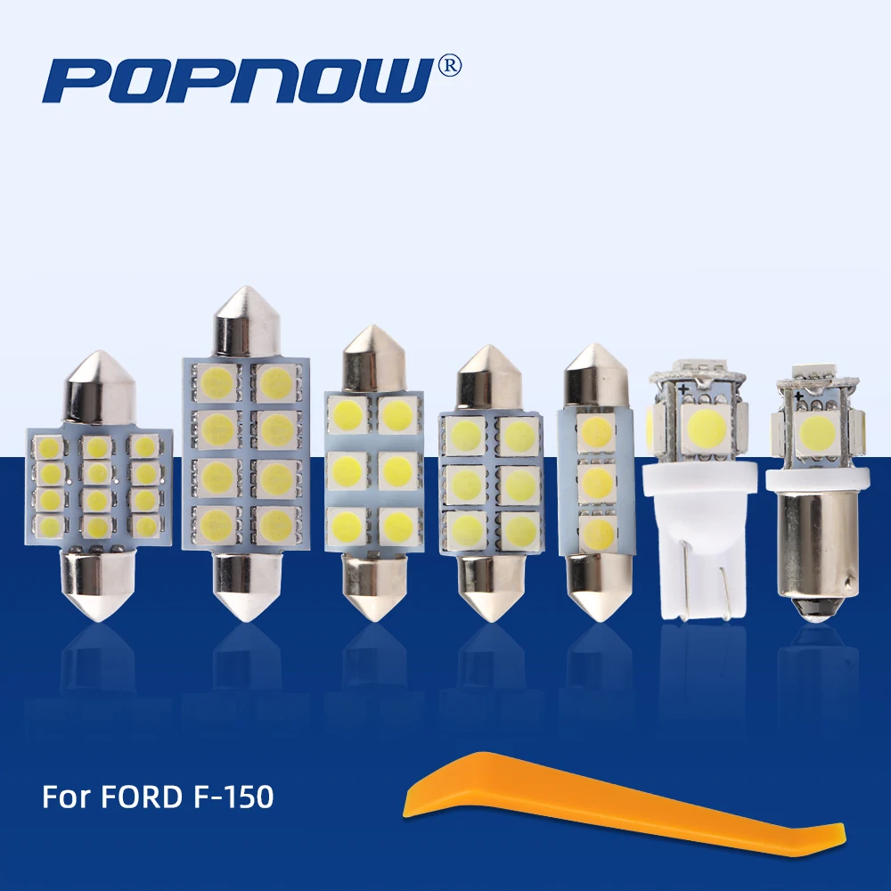 POPNOW светодиодный светильник интерьера для Ford F-150 F150 2004-2014 купол автомобиля Карта