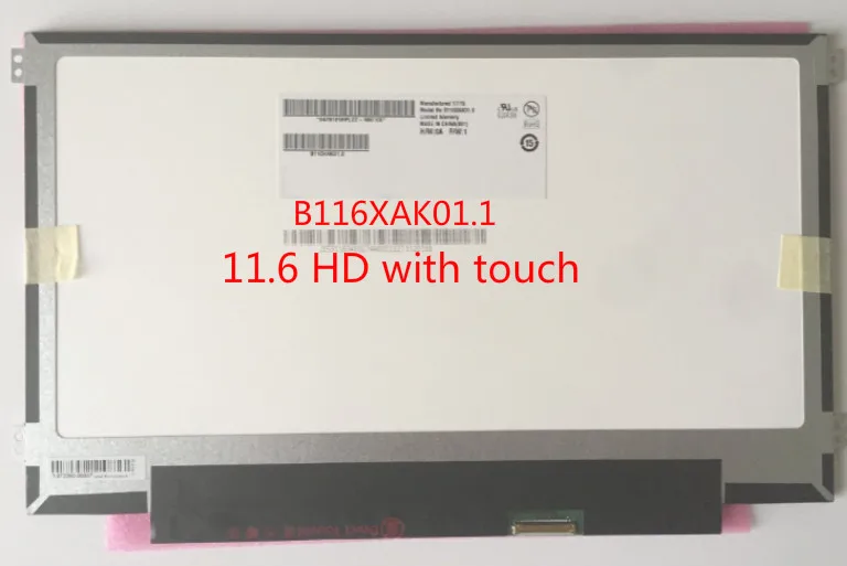 Для HP Chromebook 11 G5 EE 6 ''тонкий сенсорный экран в сборе ЖК Матрица B116XAK01.1 920843-001 Edp 40