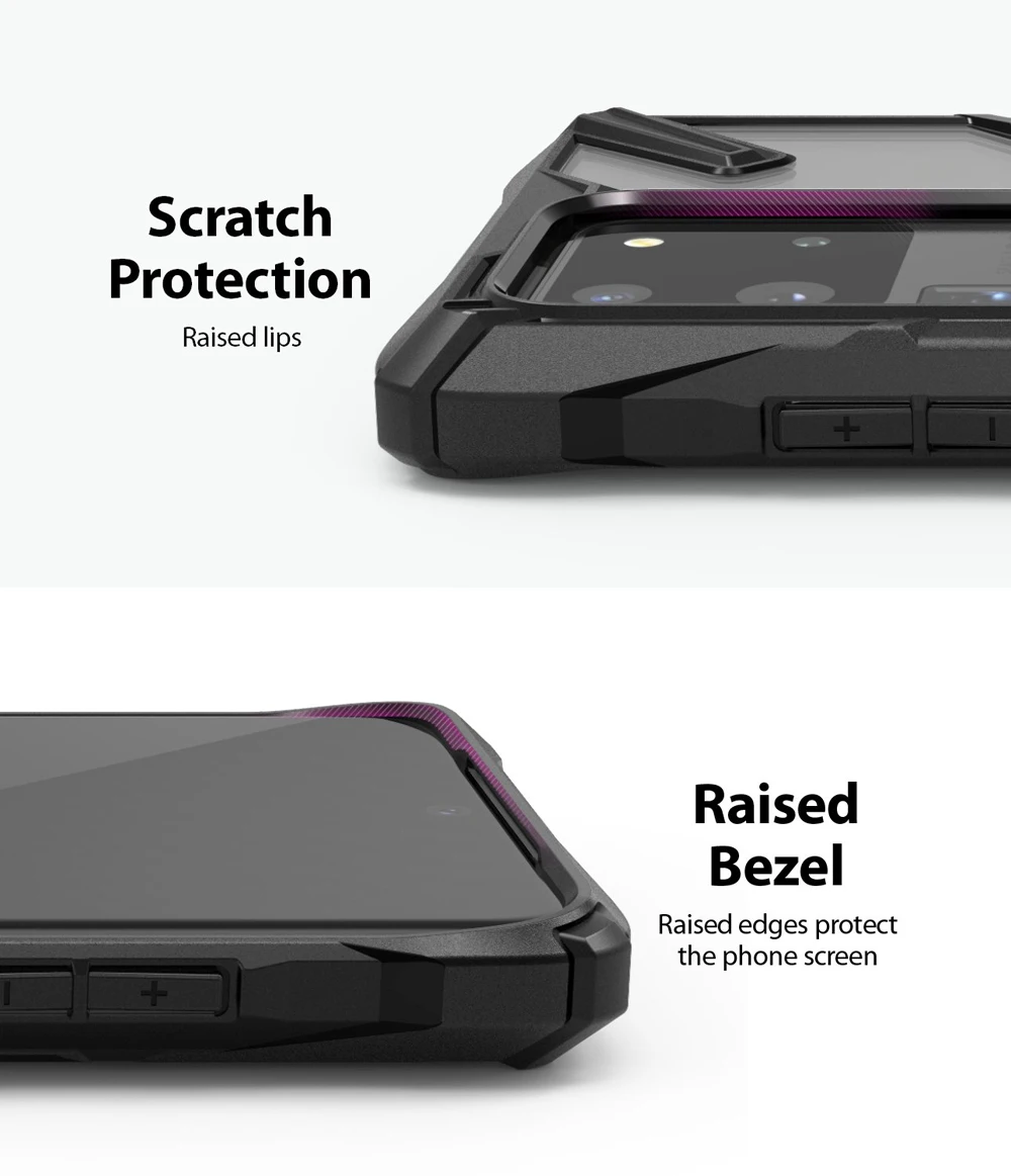Телефонный чехол Ringke Fusion X для Samsung Galaxy S20 ультрадвухслойный сверхпрочный
