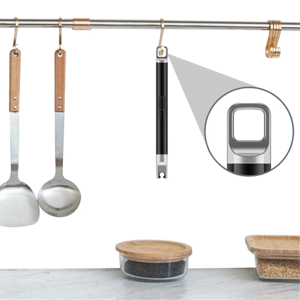 Плазменная дуговая зажигалка длинная электронная USB Зажигалка заряжаемая