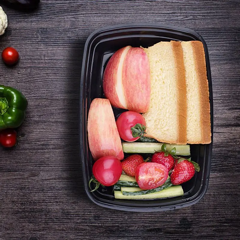 Горячие XD-25PCS контейнеры для приготовления пищи 1 отсек хранения продуктов с