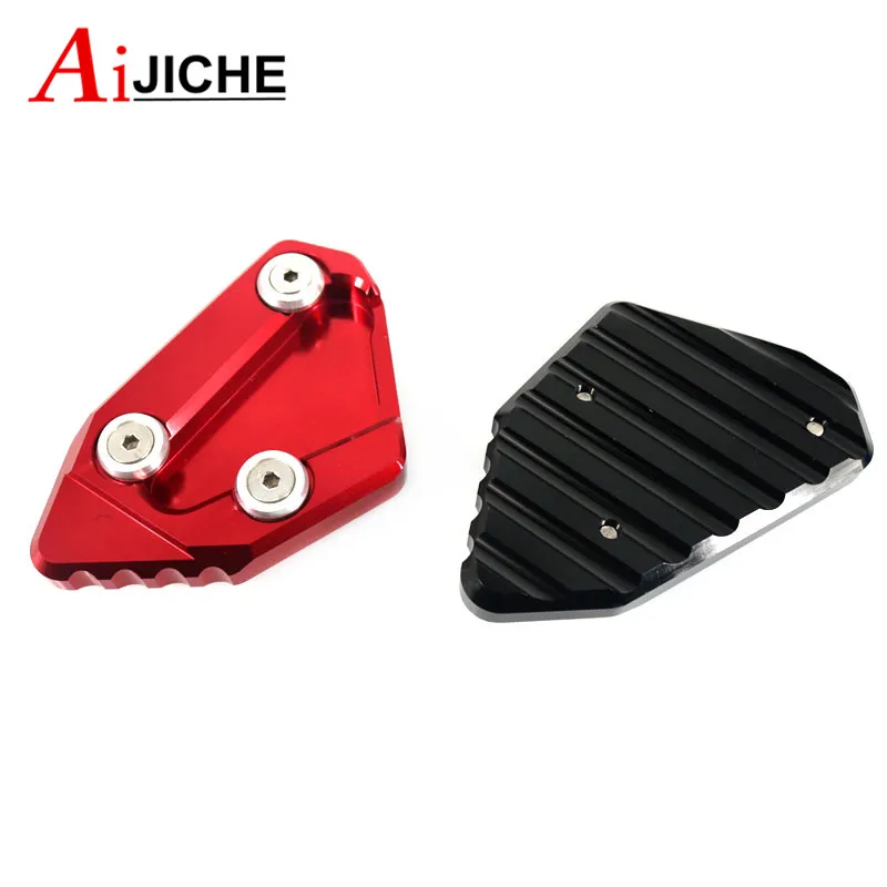 

For SUZUKI GSXR1000 GSX-R1000 GSXR 1000 GSX R1000 2009-2016 Motorcycle CNC Kickstand Foot Side Stand Extension Support Plate Pad