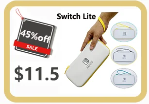 Защитный чехол Mini NS Switch Lite из ТПУ для Nintendo DOS Switch Console Shell чехол с защитой от царапин Пылезащитная прозрачная пленка с кристаллами