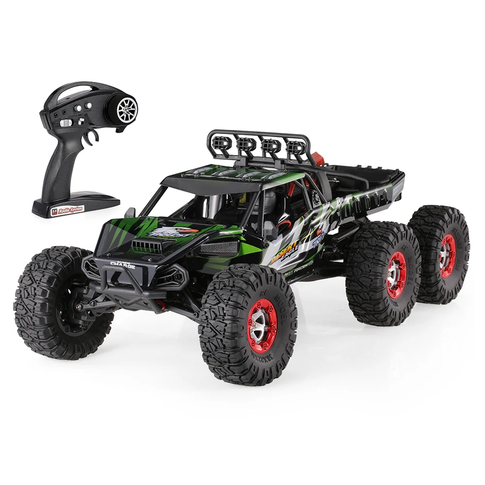 FY-06 Desert-6 RC автомобиль 1/12 6WD 2 4G 60 км/ч высокоскоростной пульт дистанционного