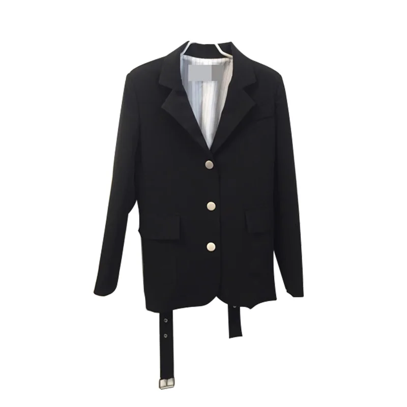 Женский пиджак новый корейский костюм весна-осень 2020 с длинными рукавами