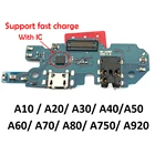 10 шт., док-коннекторы для Samsung A10 A105FN A105F A20 A30 A40 A50 A60 A70 A21S A30S A50S A70S
