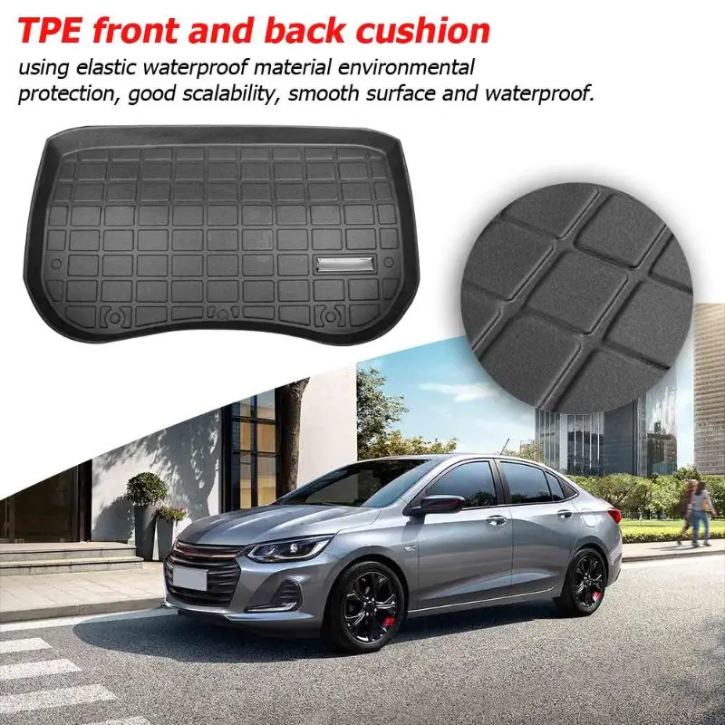 TPE водонепроницаемый передний Грузовой лоток багажник нескользящий коврик без