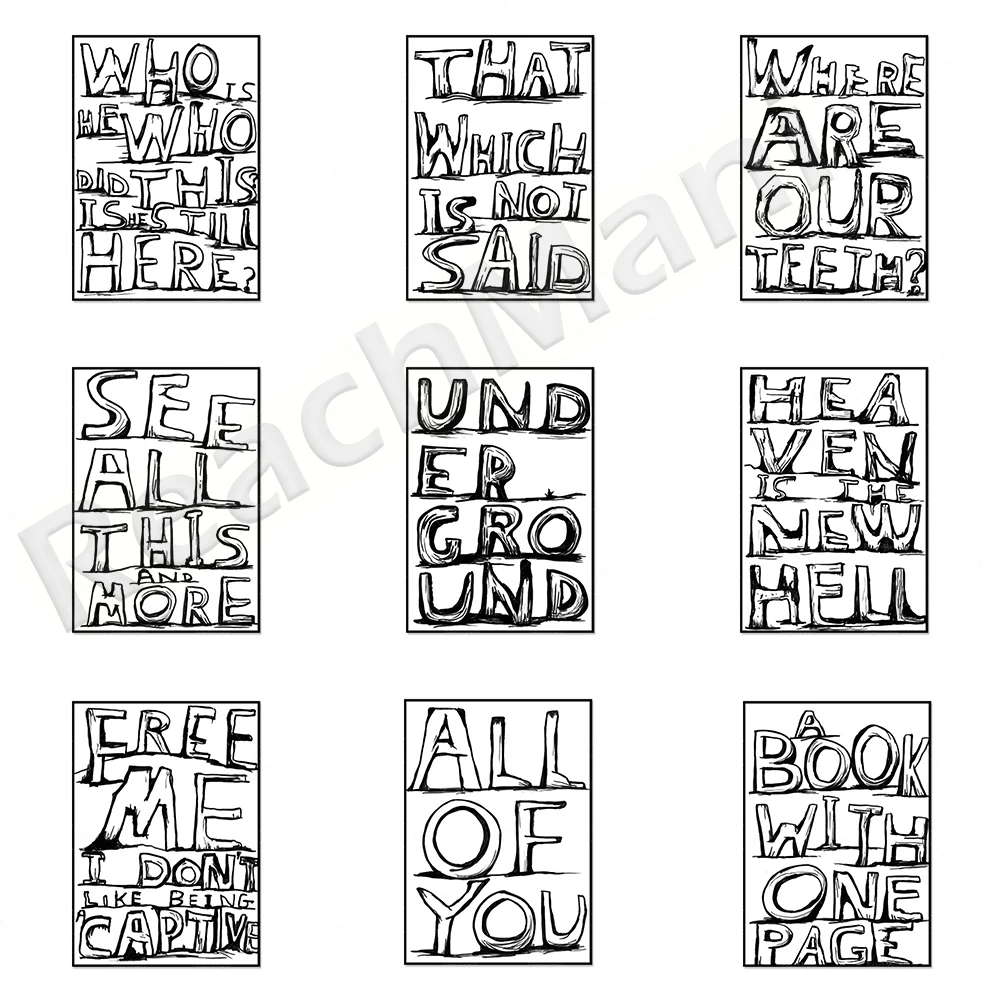 

David Shrigley Modern Art Poster Recording Funny Weird Art Exhibition Poster Canvas Living Room Home Decoration Gift