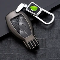 car key case cover key bag for mercedes benz a b c s class amg gla cla glc w176 w221 w204 w205 accessories holder shell keychain