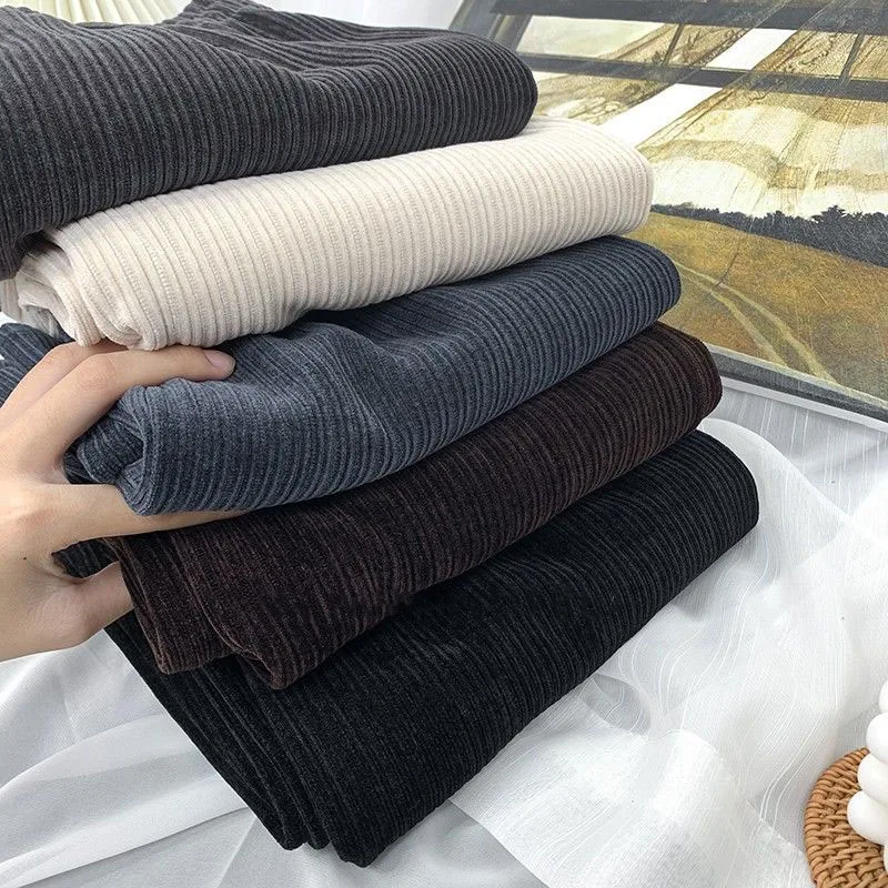 

Casual Pants Women Corduroy Solid Winter Baggy Comfortable All-match Korean Style Stylish Students Daily Simple Basic Trousers
