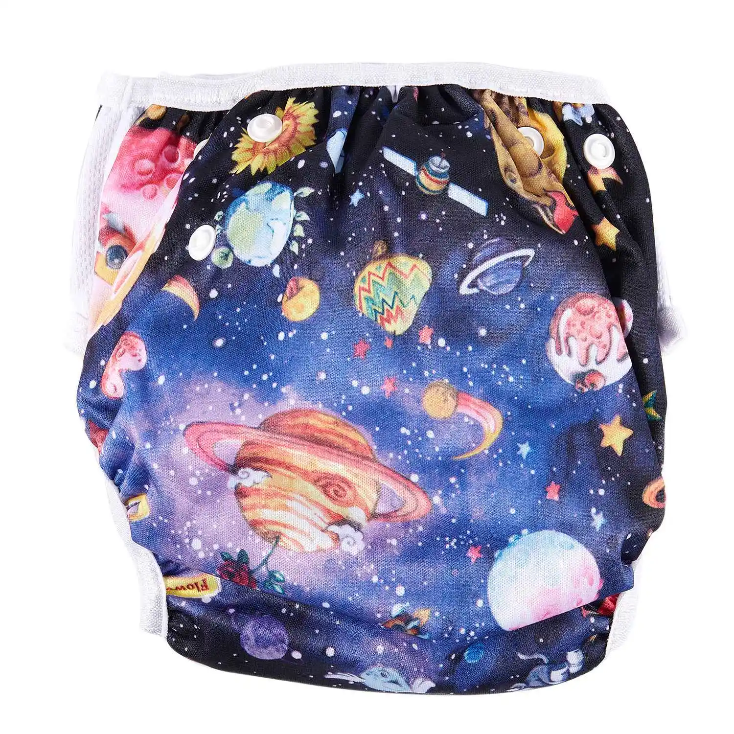 Mumsbest детская Пеленка из моющейся ткани карман водонепроницаемый мультфильм сова