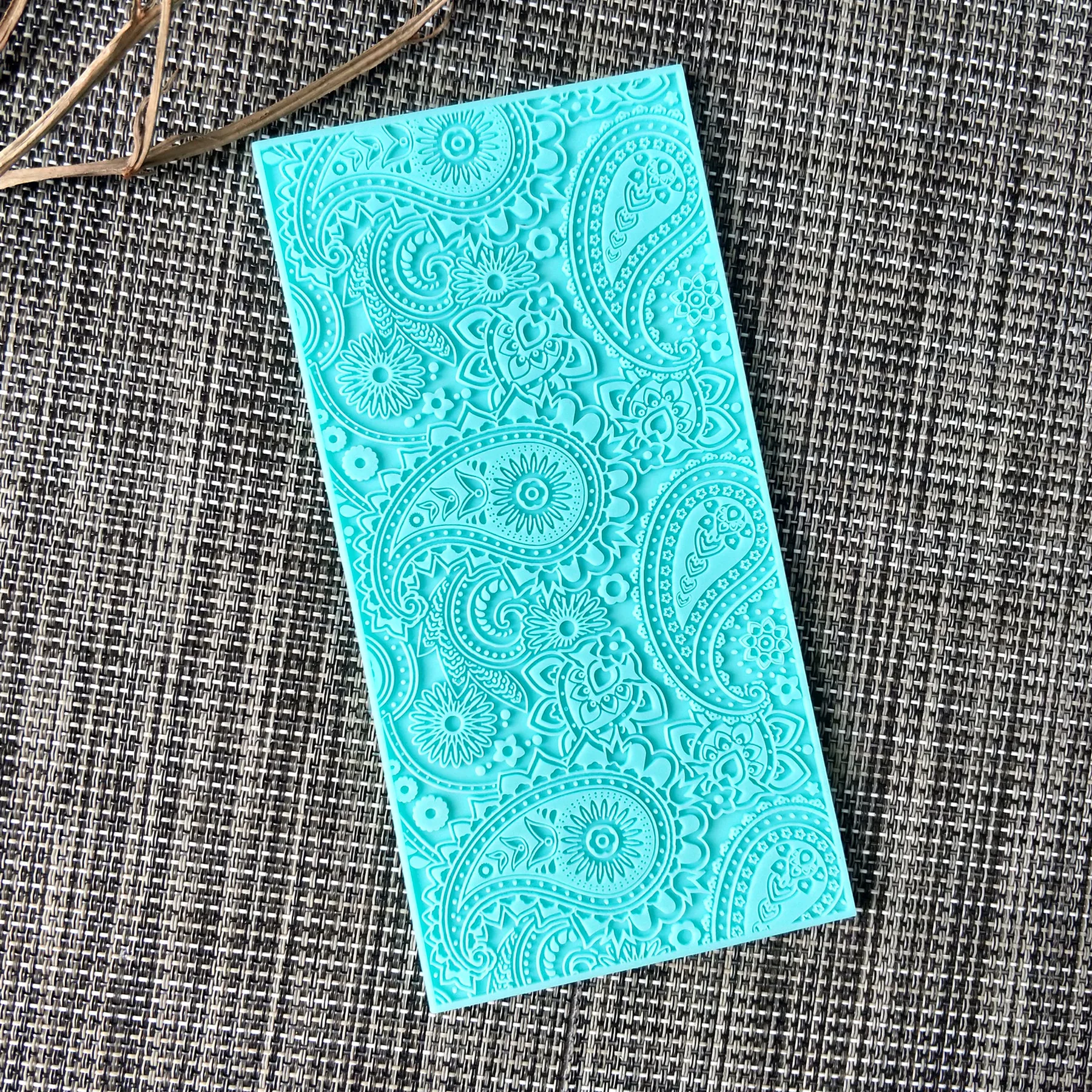 Силиконовый мыльный коврик F5685 рельефная форма для мыла ручной работы украшение