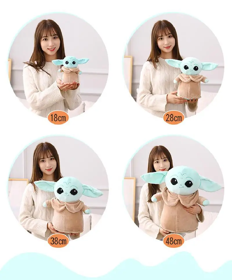 Плюшевый йода мастер из Звездных Войн Диснея игрушечная подушка мультяшный