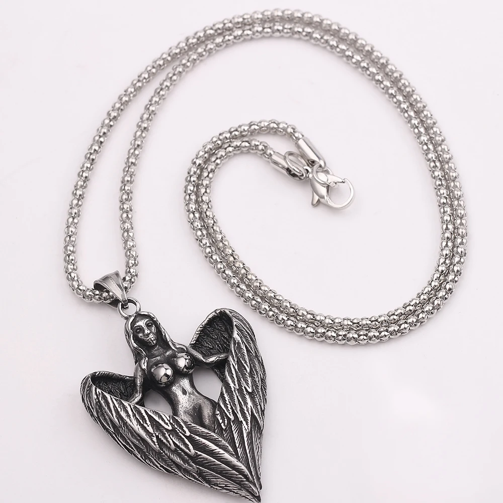 Ожерелье с подвеской в виде крыльев Ангела для женщин | Украшения и аксессуары
