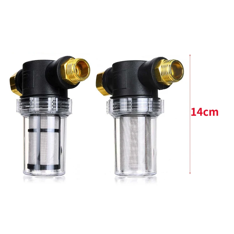 Горячее предложение! 100 сетчатый садовый шланг фильтр для моек под давлением