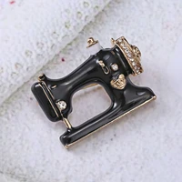 vintage women brooches nostalgia sewing machine exquisite pins gothic jewelry girls new year gift new fashion