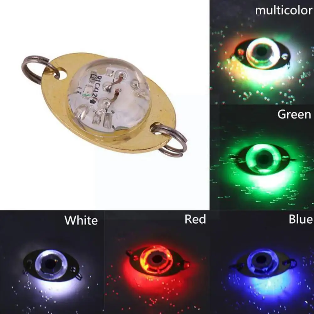 

Led Fishing Lure Night Light Glow Underwater Lamp Fishing Eye Underwate Led Lamp Attracting Light Bait Battery Powered