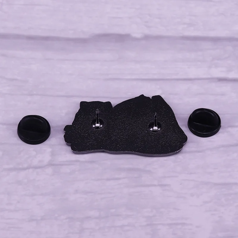 Милые эмалированные булавки с рисунком манги животных эльфов элфов Мультяшные