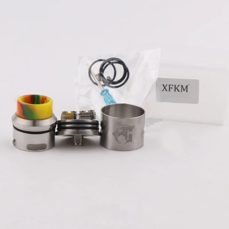 XFKM Goon v1.5 RDA атомайзер 528 электронная сигарета Танк Восстановленный капающий