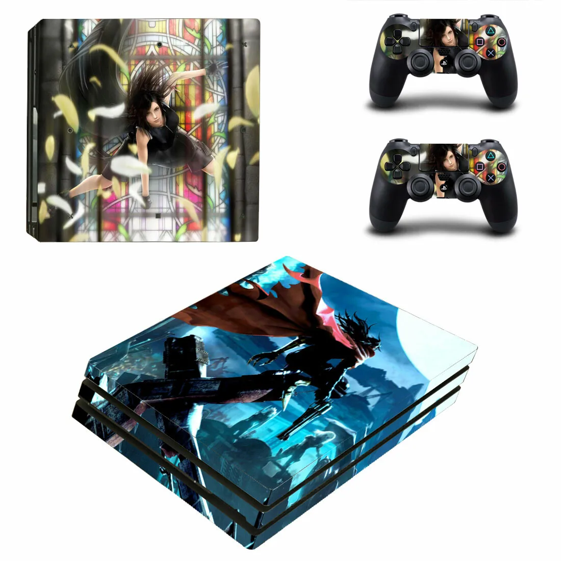 Final Fantasy PS4 Pro Стикеры s Play station 4 кожи наклейка для Игровые приставки консоли и