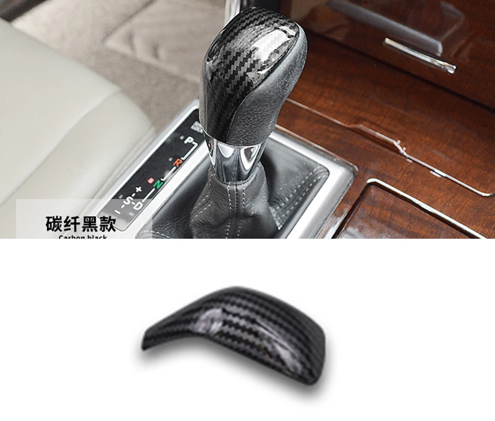 

FOR Toyota Mark X Reiz X130 2010-2017 GEAR SHIFT LEVER GEAR SHIFT KNOB TRIM STICKER COVER MOLDING CAR STYLING