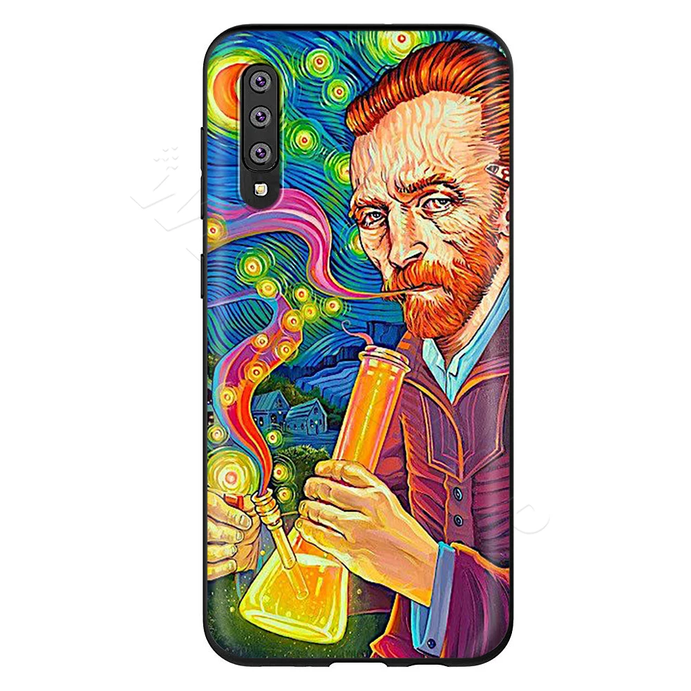 2 Webbedepp медведь курение сигар чехол для samsung Galaxy S7 S8 S9 S10 Edge Plus Note 10 8 9 A10 A20 A30 A40 A50 A60 A70 - Цвет: 2