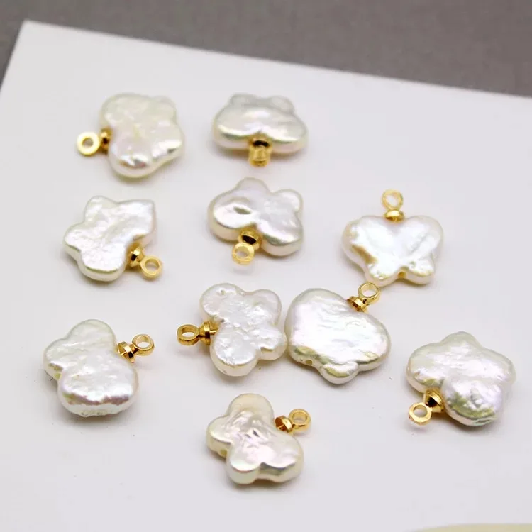 butterfly shape 5 шт./лот натуральный пресноводный жемчуг в форме барокко, одна подвеска, звезда, квадрат, Круглый, сердце и т. Д., DIY жемчужные бусины - Цвет: butterfly shape