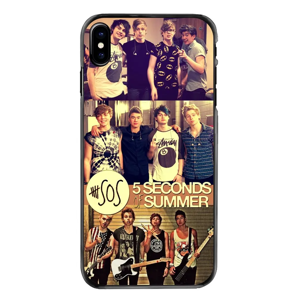 5SOS 5 секунд летней группы Майкл Луки телефон сумка чехол для samsung Galaxy Note 2 3 4 S2 S3 S4 S5